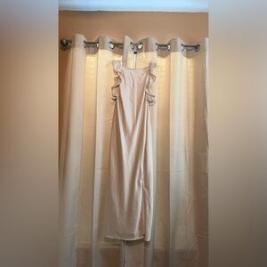 A New Day, Apricot dress 🤍